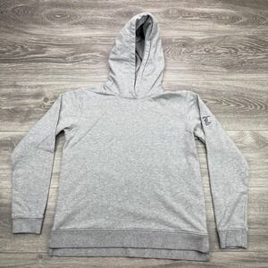 Peter Millar Hoodie Womens XS Gray Lava Wash Modal Blend Pullover Sweatshirt